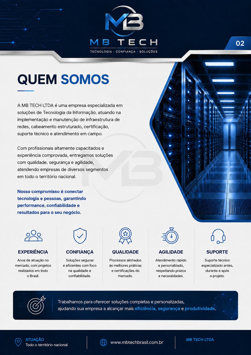 Apresentação institucional da MB Tech